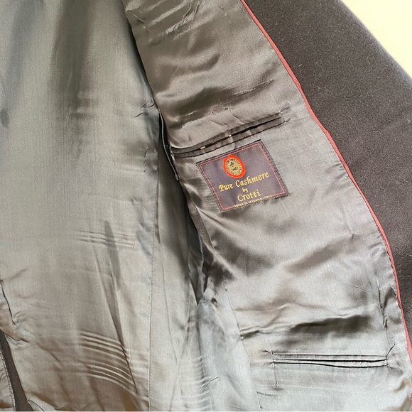 Lands End Crotti Cashmere Men’s Blazer Sport Coat‎ - Picture 2 of 7